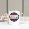 greeklife.store Triangle Fraternity Stainless Steel Travel Mug Tumbler 13 OZ with Lid, Coffee Mug (Triangle Fraternity 12) view 2