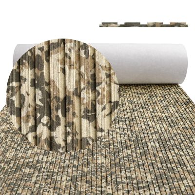 Boat Flooring EVA Foam 94x45" Boat Decking Sheet Self Adhesive Marine Flooring Camo Marine Carpet for Boats Yacht Kayak Decking Cushioning Cooler Seating Helm Pad Swimming RV Golf Cart Non Slip Pad