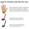 XMJY Women's Ski Glove Leash, 1 Pair Elastic Wrist Straps, Size 5-9 view 3