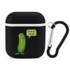 Big Dill Pickle Headphone Case Cover Protective Hard Case Carrying Case with Keychain Compatible with AirPods view 1