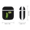 Big Dill Pickle Headphone Case Cover Protective Hard Case Carrying Case with Keychain Compatible with AirPods view 2