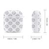 Black and White Volleyball Balls Headphone Case Cover Protective Hard Case Carrying Case with Keychain Compatible with AirPods view 2
