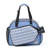 Boulder Bee Pickleball Bags, PickleBall Tote Bag for Women, Womens Hand/Shoulder Gym Bag w Water Bottle Holder, With Pickleball Racquet/Paddle Holder (Blue Circle) view 1