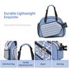 Boulder Bee Pickleball Bags, PickleBall Tote Bag for Women, Womens Hand/Shoulder Gym Bag w Water Bottle Holder, With Pickleball Racquet/Paddle Holder (Blue Circle) view 4