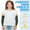 Xuhal 10 Pairs Arm Sleeves for Kids Youth Basketball Football Baseball UV Sun Protection Sports Compression Arm Cover(Nova,Age 4-7) view 3