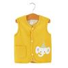 Toddler Cardigan Toddler Baby Boys Girls Winter Sleeveless Cartoon Coat Outwear Warm Coat Vest Jacket (A, 0-3 Months) view 3