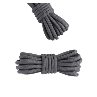 EIFINE 40"/47"/55" Round Laces Solid Color Classic Laces for Shoes Sneaker Laces Laces 1 Pair (Color : Grey, Size : 100cm)