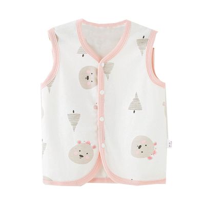 Toddler Boy Coat Toddler Baby Boys Girls Winter Sleeveless Cartoon Coat Outwear Warm Coat Vest Jacket (F, 18-24 Months)