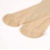 Zaldita Men's Sissy Thin Silk Shiny Oil Stocking Stretchy See-through Thigh High Socks Nightwear Nude One Size view 4