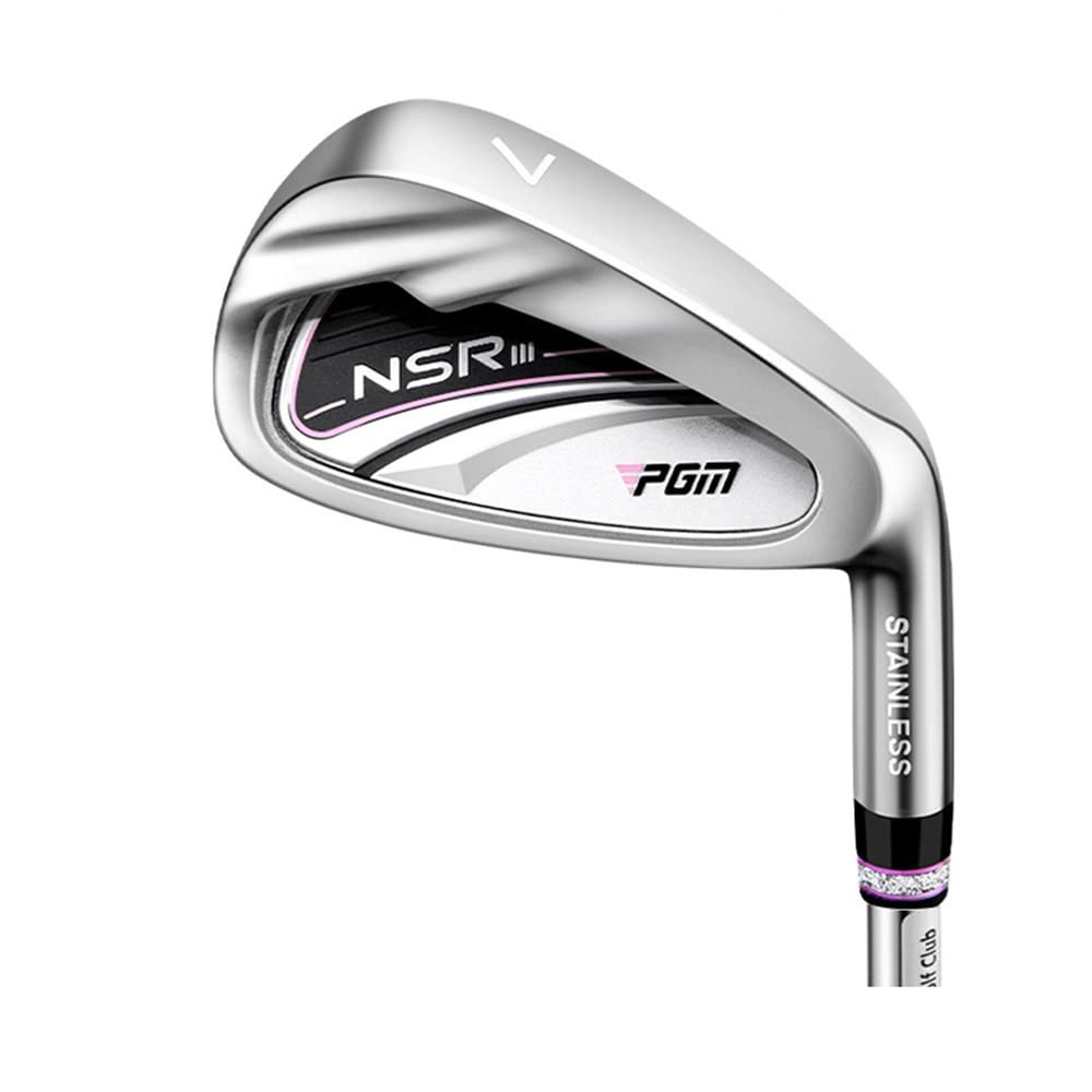 Golf Club Irons Women's Golf Clubs No.7 Iron Carbon/Steel Beginner Golf Practice Competition Ladies Golf Iron (Steel)