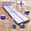 FBSPORT 13.12ft Inflatable Air Gymnastics Mat Training Mats 4 inches Thickness Gymnastics Tracks for Home Use/Training/Cheerleading/Yoga/Water with Pump view 3