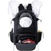 GoHimal Lacrosse Bag Extra Large Lacrosse Backpack with Tow Stick Holder (Black) view 1