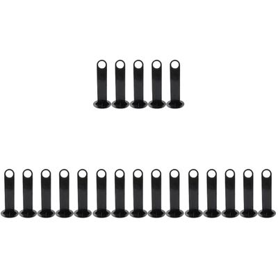 INOOMP 20 pcs Equipment Cones Markers Portable Storage Tool Agility Sports Basketball Saucer Disc Football Footwork for Supplies Field Tray Racks Training Marker Sign