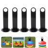 INOOMP 20 pcs Equipment Cones Markers Portable Storage Tool Agility Sports Basketball Saucer Disc Football Footwork for Supplies Field Tray Racks Training Marker Sign view 2