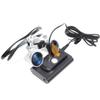 DOC.ROYAL 004 3.5X 420mm Loupes manifying Glasses White Cone+ 3W Head Lamp Filter with Cloths Bag (BLSCK) view 1