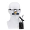 DOC.ROYAL 004 3.5X 420mm Loupes manifying Glasses White Cone+ 3W Head Lamp Filter with Cloths Bag (BLSCK) view 3