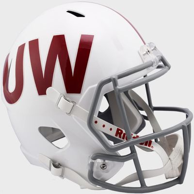 Wisconsin Badgers UW Riddell Full Size Replica Speed Football Helmet