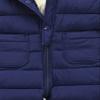 Kids Snow Bib Overalls Winter Warm Snow Pants Insulated Skiing Bibs for Girls & Boys 1-5 Years (Dark Blue, 4-5 Years) view 3