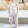 Baby Toddlers Snow Bib Overalls Winter Warm Pants Kids Insulated Trousers Skiing Pants 1-5 Years (White, 18-24 Months) view 4