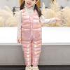 Baby Toddlers Snow Bib Overalls Winter Warm Pants Kids Insulated Trousers Skiing Pants 1-5 Years (Pink, 12-18 Months) view 2