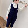 Baby Toddlers Snow Bib Overalls Winter Warm Pants Thicken Skiing Bibs for Girls & Boys 1-5 Years (Navy, 4-5 Years) view 3