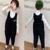 Baby Toddlers Snow Bib Overalls Winter Warm Pants Thicken Skiing Bibs for Girls & Boys 1-5 Years (Black, 18-24 Months) view 4