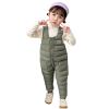 Baby Toddlers Snow Bib Overalls Winter Warm Pants Thicken Skiing Bibs for Girls & Boys 1-5 Years (Green, 3-4 Years) view 1