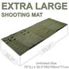 DEYACE Shooting Mats Prone Padded, Extra Large Portable Roll Up Shooting Padded Mat for Range Shooting and Hunting (Green) view 2