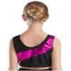 easyforever Kids Girls Sleeveless Shiny Rhinestone Ballet Dance Crop Tank Top Yoga Vest Sports Gymnastic Workout Bra Hot Pink 8 Years view 2