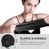 Silicone 3D Ear Protection Swim Cap - Latex-Free Non-Slip Waterproof for Long Hair/Thin Braids, Chlorine Resistant Tear-Resistant for Competitive Swimming, Comes with Ear Plugs & Nose Clip view 3