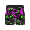 Glow In Dark Splatter Neon Men'S Boxer Brief Long Leg Underwear Fashion Briefs For Men Adult Teens view 1