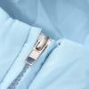 Hooded Coat Vest Baby Romper Outerwear Snowsuit Girls Coat Infant Jumpsuit Hooded Jacket Warm (Sky Blue, 0-3 Months) view 4