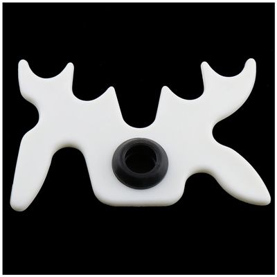 ZZHXSM Billiard Bridge Head White Plastic Moosehead Bridge Head Billiards Cue Rack Bridge Head Non-Slip Billiards Snooker Pool Cue Rest Bridge Head Holder