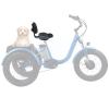 Bike Saddle with Backrest Replacement Soft Rest PU Cushion for Mountain Bike Tricycle Commuter Bike Back view 2