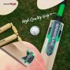 SPORTSAXIS Hitwin Grade 2 Kashmir Willow Cricket Bat, Rubber Grip, Concave Back Profile, Semi Round Bottom, Full Size view 3