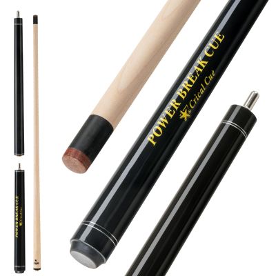 CRICAL Heavy Hitter Jump Break Cue 3-Pieces 54inch Short Maple Break Jump Cue with 13.5mm Tip Punch Cue Professional Jump Cue Billiard Pool Stick