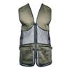 Beretta Unisex Full Mesh Shooting Vest - Breathable Lightweight Competition Vest with Cartridge Pockets & Comfortable Fit, Green Moss, Medium view 2
