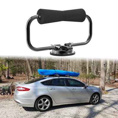 Adjustable Removable Kayak Roller, Kayak Boat Load Assist with Heavy-Duty Suction Cup Car Mount for Conveniently and Quickly Place The Kayak, Boat, Ocean Boat or Other Hull on Transportation SUV Car