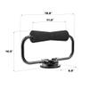 Adjustable Removable Kayak Roller, Kayak Boat Load Assist with Heavy-Duty Suction Cup Car Mount for Conveniently and Quickly Place The Kayak, Boat, Ocean Boat or Other Hull on Transportation SUV Car view 3