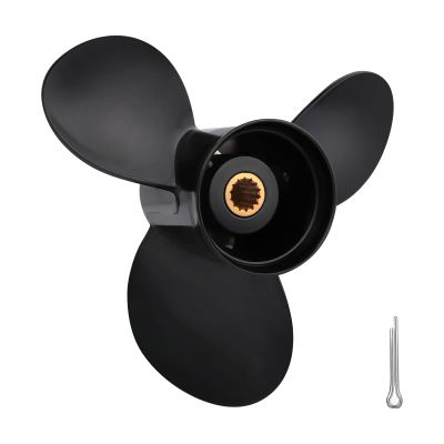 JSPROP OEM Upgrade Aluminum Boat Propeller Fit BRP Johnson Evinrude OMC Stern Drive 15-35 HP OEM#765049 763486 765050 778863 20 25 30 35 HP 14 Spline Tooth RH (10.3x13)
