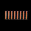 Sharamado 8pcs Glass Luminous Tube, 3 * 11mm Luminous Vial Glow rods Made of Rare Earth Materials, EDC Players, for DIY Various EDC Accessories and Decoration. (Red) view 1