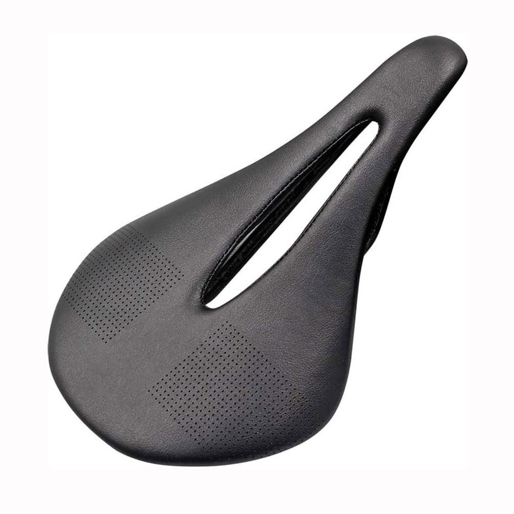 XARONF Bicycle Seat Comfortable Saddle Bicycle Saddle Ergonomics Design for Mountain Bikes,Road Bikes, Black (Color : Black)