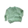 Kids Toddler Girls Boys Spring Winter Solid Knit Sweater Cardigan Long Sleeve Coat Jacket Boys (Mint Green, 0-6 Months) view 1