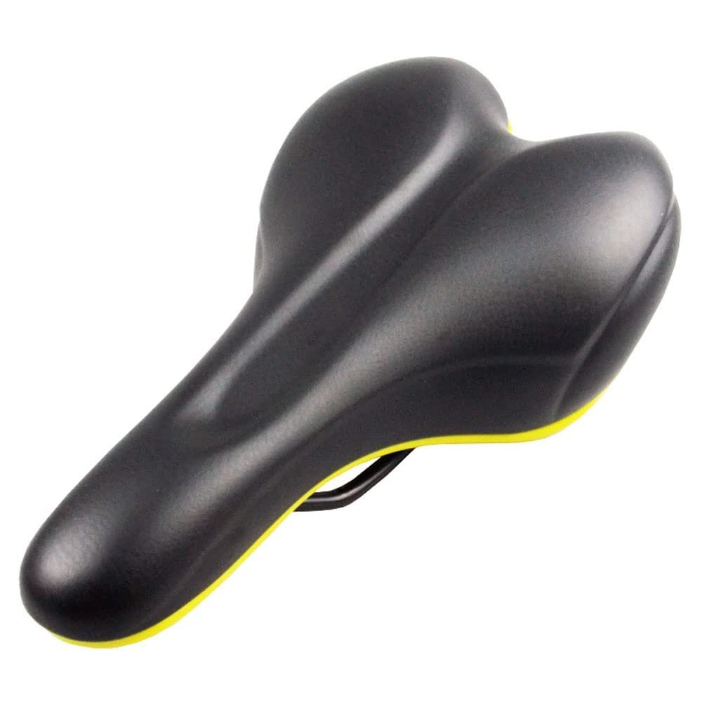 XARONF Bike Seat, Comfortable Bicycle Seat with Ergonomic Zone Concept for Men & Women I Bike Saddle for BMX, MTB & Road (Color : Black)