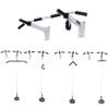 Spancare Pull Up Bar Wall Mounted Chin Up Bar with Lats Bar, Tricep Bar, U Bar and Solid view 1