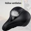 XARONF Comfort Bike Seat for Women or Men, Bicycle Saddle Replacement Padded, Soft High Density Memory Foam with Dual Shock Absorbing Balls Universal Fit for Indoor/Outdoor Bikes view 2