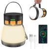 LED Camping Lantern, 1500 Lumens Camping Lantern Rechargeable with Solar Panel Charging, Waterproof, 8 Light Modes, 7500mAh Power Bank, Camping Flashlight for Hurricane Emergency, Hiking, Outdoor view 1