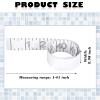 6 Pcs Fish Ruler Decal Fish Measuring Tape Sticker for Boat Adhesive Fishing Ruler Transparent Waterproof Fish Sticker Clear Tape Measure for Boats Kayak Net Gaff Fishing Accessories (42 Inch) view 2