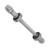 Front Rear Wheel Hub Axle, Wheel Hub Axle Wide Application Easy Disassemble Metal for Repairing Shop((Rear) axle +6000 Bearing) view 1