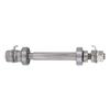 Front Rear Wheel Hub Axle, Wheel Hub Axle Wide Application Easy Disassemble Metal for Repairing Shop((Rear) axle +6000 Bearing) view 2